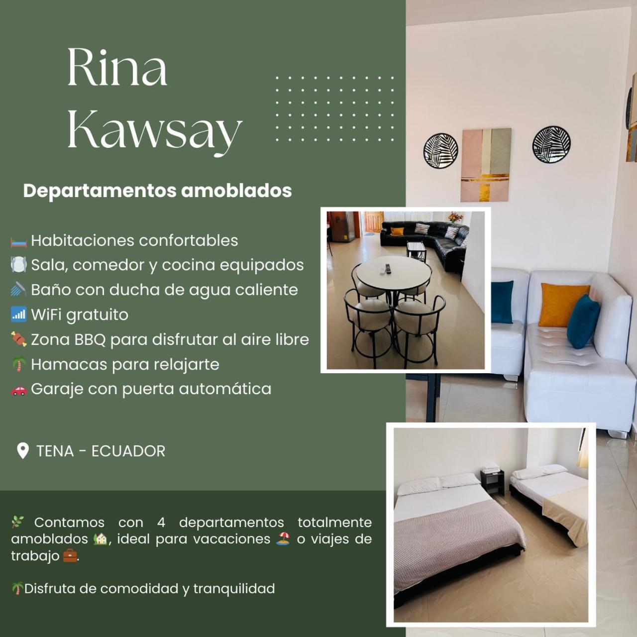 RinaKawsay - ViveViajando HERMOSO Penthouse completamente amoblado en TENA Exterior foto
