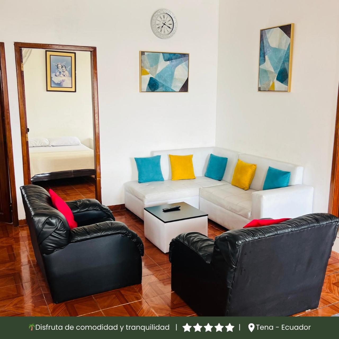 RinaKawsay - ViveViajando HERMOSO Penthouse completamente amoblado en TENA Exterior foto
